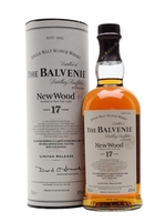 Balvenie 17 Year Old / New Wood Speyside Single Malt Scotch Whisky