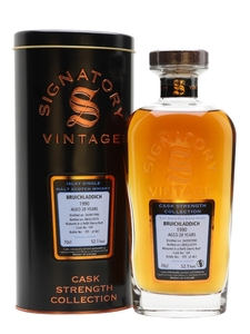 Bruichladdich 1990 / 28 Year Old / Signatory Islay Whisky