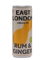 East London Liquor Rum and Ginger / Single Can