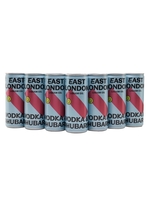 East London Liquor Vodka and Rhubarb / Case of 12 Cans