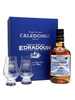 Edradour 12 Year Old Caledonia Selection Glass Pack Highland Whisky