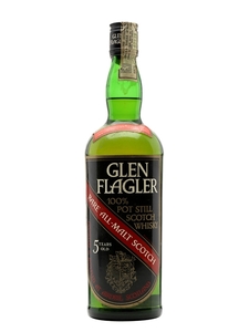 Glen Flagler 5 Year Old / Bot.1970s Lowland Single Malt Scotch Whisky