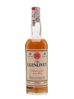 Glenlivet 20 Year Old / Bot.1960s Speyside Single Malt Scotch Whisky