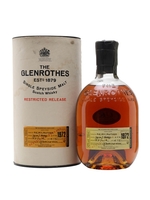 Glenrothes 1972 / 23 Year Old Speyside Single Malt Scotch Whisky