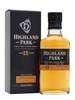 Highland Park 12 Year Old / Half Bottle Island Whisky