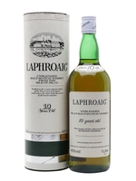 Laphroaig 10 Year Old / Bot. Late 1980s / Litre Islay Whisky