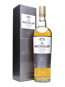 Macallan 10 Year Old / Fine Oak Speyside Single Malt Scotch Whisky