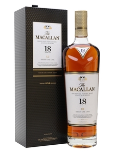 Macallan 18 Year Old / Sherry Oak / 2018 Release Speyside Whisky