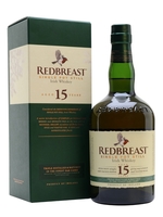 Redbreast 15 Year Old Single Pot Still Irish Whiskey