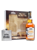 Sadler’s Peaky Blinder Irish Whiskey / Hip Flask Gift Set