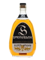 Springbank 33 Year Old / Bot.1980s Campbeltown Whisky