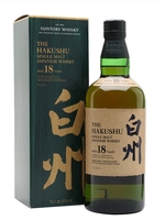 Suntory Hakushu 18 Year Old Japanese Single Malt Whisky