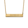 Engraved Bar Necklace in Gold
Plating - The Name
Jewellery™