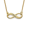Engraved Infinity Necklace in
18ct Gold Plating - The Name
Jewellery™