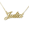 Small 18ct Gold-Plated Silver
Classic Name Necklace - The
Name Jewellery™