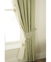Ellisse Lined Curtains Tie Backs