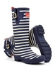 Joules Wellyprint Womens Print Welly - Navy Libby Stripe