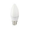 5 Watt - Bayonet LED Candle - Cool White - Frosted - Dimmable