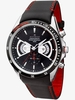 Accurist Mens Black Chronograph Watch MS645B