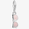 THOMAS SABO Silver Pink Cold Enamel Sunglasses Charm 2027-041-9