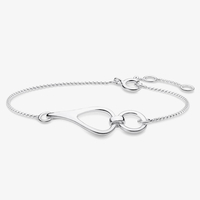 THOMAS SABO Sterling Silver Open Linked Bracelet A1856-001-21-L19V