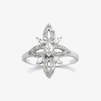 V Jewellery Blossom Vintage Ring 31181