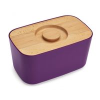 Melamine Bread Bin - Purple - One Size