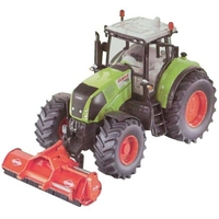 1:32 Claas Tracker with Kuhn Shredder - Farmer - Siku