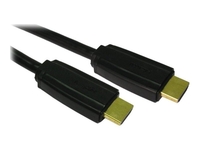 1M V1.4 HDMI M-M CABLE BL+GOLD CONNS