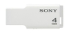 4GB USB STOARGE MEDIA STYLE - WHITE