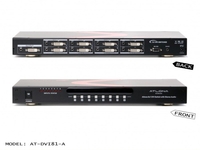 8x1 Dvi-d Switch With Stereo Audio