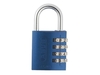 Abus 145/40 BLUE C Combination Padlock 145 Series Aluminium Combination Padlocks Gps Level 4