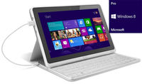 Acer Iconia W700p Tablet PC,  Intel Core i5-3317U 1.7GHz,  4GB RAM,  128GB Flash,  11.6" Touch,  Camera,  Wifi,  Bluetooth,  Windows 8 Pro - Includes Keyboard Case