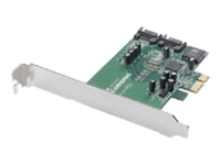 Adaptec Sata Raid 1220sa Single Is A Sata Raid Controller,  2-port,  Pcie X1,  Hostraid Levels 0,  1,  Jbod - Single - 1 Controller,  No Cables; Windows 2003,  Xp,  Suse Linux,  Redhat Linux,  And Novell Netware; Adaptec Storage Manager
