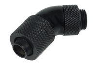 Alphacool 13/10 (10x15mm) compression fitting 45° revolvable G1/4 - Deep Black