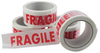 Ambass Vinyl Tape Fragile White/red - 6 Pack