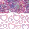 Amscan - Confetti - Heart Shimmer - IRIDESCENT