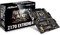 ASRock Z170 Extreme4 Socket 1151 DVI-D HDMI DisplayPort 7.1 CH HD Audio ATX Motherboard