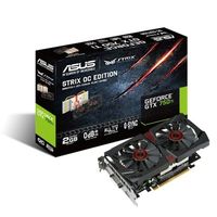 Asus GTX 750 Ti Strix OC 2GB GDDR5 DVI HDMI DisplayPort PCI-E Graphics Card