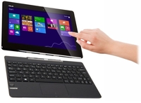 Asus Transformer T100TAF Convertible PC,  Intel Atom BayTrail-T Z3735F 1.33GHz,  2GB RAM,  500GB HDD,  32GB eMMC,  10.1" Touch,  NO-DVD,  Intel HD Gen7,  2MP Camera,  Bluetooth,  Windows 8.1 Professional