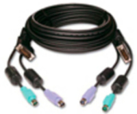 Avocent Ps/2 Keyboard,  Mouse & Single Dvi-i Video Cable 6ft (for Sc8pdv/sc4dvi Switch)