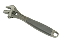 BAHCO 9072P Black Ergonomic Adjustable Wrench Reversible Jaw 250mm (10in)
