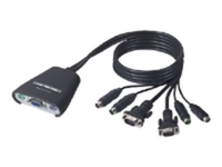 Belkin Omniview 2-Port with Built-In Cabling KVM Switch