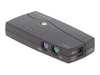 Belkin OmniView E Series 2 Port KVM Switch 1 local user (including 2 cables)