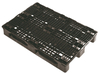 Black Recycled Plastic Pallet - 800x1200mm