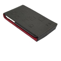 Black Slim FlipMatic Easy Clip On Vertical Pouch Case - Apple iPhone 3G 3GS