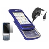 Blue SnapGuard Case LCD Screen Protector Mains Charger - LGGD900 Crystal