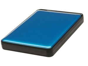 Buffalo 1TB MiniStation Plus Portable Hard Drive - USB3.0 - Shock Proof Blue