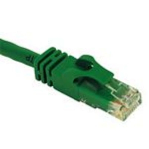 C2G Cat6 550MHz Snagless Patch Cable Green,  0.5m