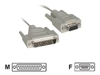 C2G,  DB2to DB9F Null Modem Cable,  1m